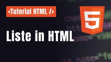 Tutorial HTML in ROMANA - Liste in HTML