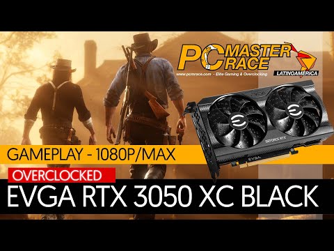 RTX 3050 EVGA XC BLACK [OC] @ Red Dead Redemption 2