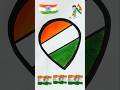 India 🔥 flag 🇮🇳❤️ colour video #flagdrawing #independenceday #nationalflag #indianflag #viralvideo