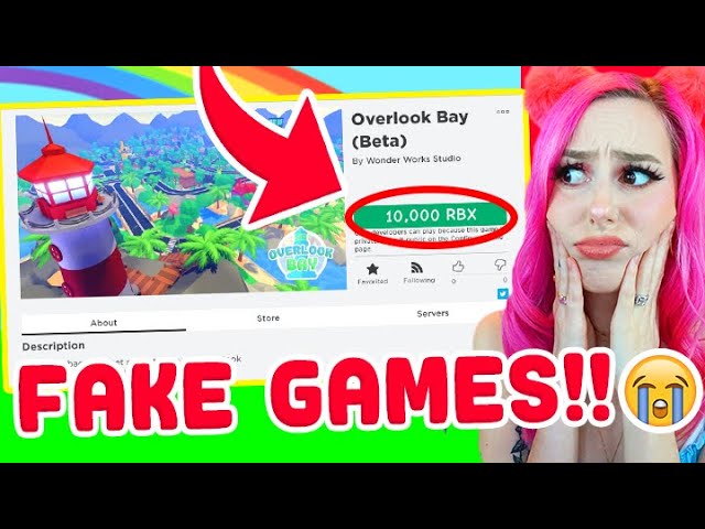 I CONFRONTED THE *SCAMMER* WHO MADE A FAKE OVERLOOK BAY GAME! (ROBLOX)