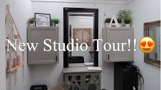 NEW SALON STUDIO TOUR! | Vlog | Moving out of old studio | New studio