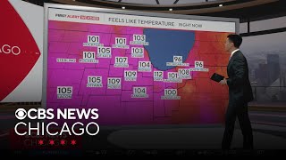 Heat Advisory for Chicago in effect, humidity making it worse