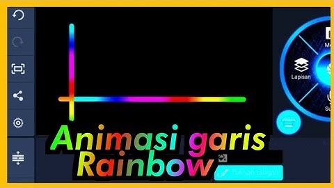 Cara Membuat animasi garis di kinemaster || kinemaster tutorial