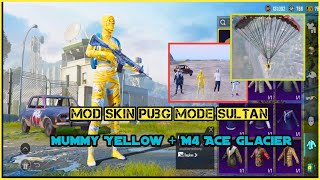 Skin Mode Sultan  MUMMY YELLOW + SKIN M4 GLACIER