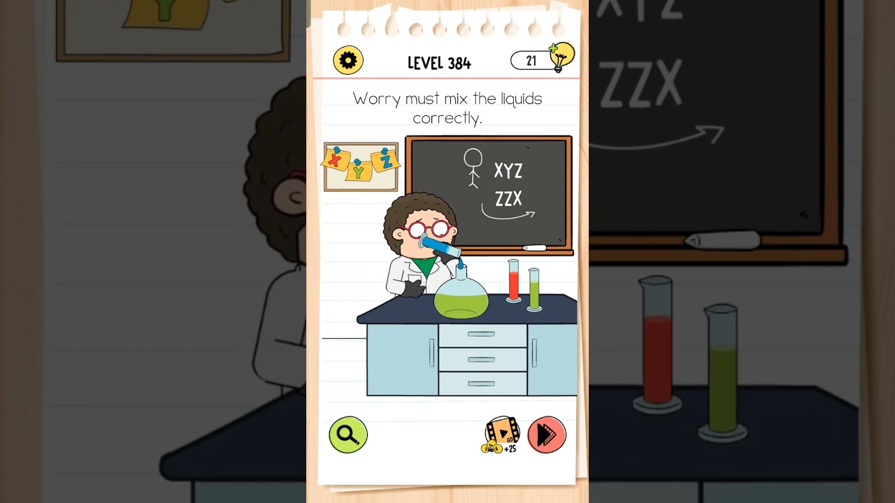 Brain test 4 level 384|| TNARGAMER 