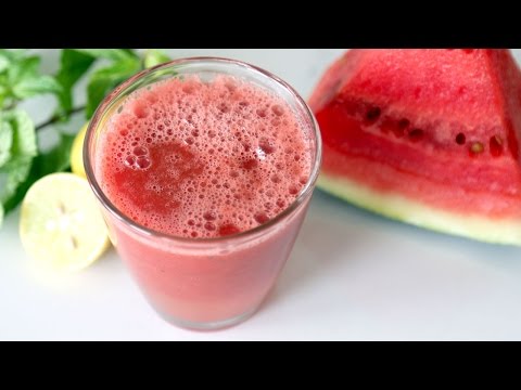 Watermelon Mint Juice - Refreshing & Cooling Summer Drink Recipe By Teamwork Food