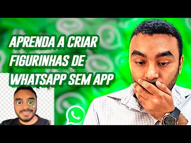 Como fazer stickers que se mexem no WhatsApp sem instalar apps no celular