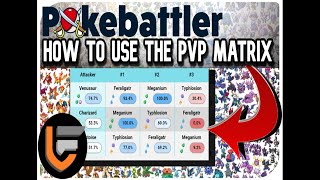 Pokebattler PVP Matrix Tutorial screenshot 4