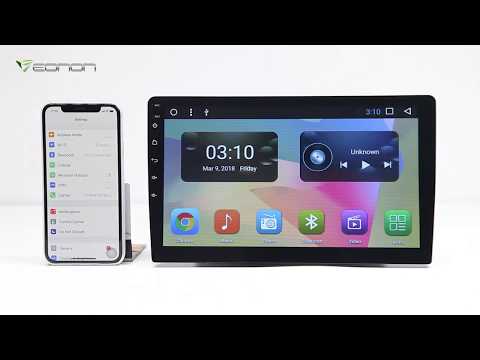 [iPhone & Eonon Car Stereo] Screen Mirroring Connection Instructions