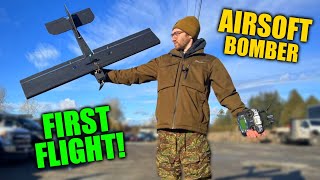 Building An AIRSOFT BOMBER (With Tape And Dreams)