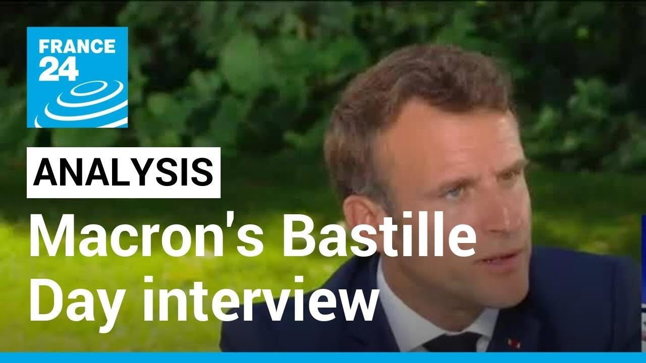 Analysis: Macron's Bastille Day interview • FRANCE 24 English