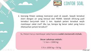 CONTOH SOAL CARA MENGHITUNG ZAKAT MAL/ HARTA KEKAYAAN