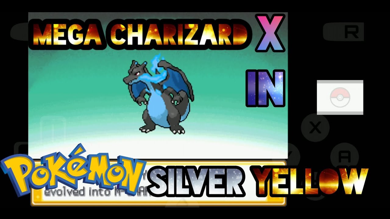 Mega Charizard X in Pokemon Silver Yellow Version in hindi 