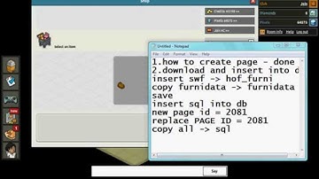 How to add furni in Habbo Retro
