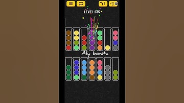 ball sort puzzle level 235