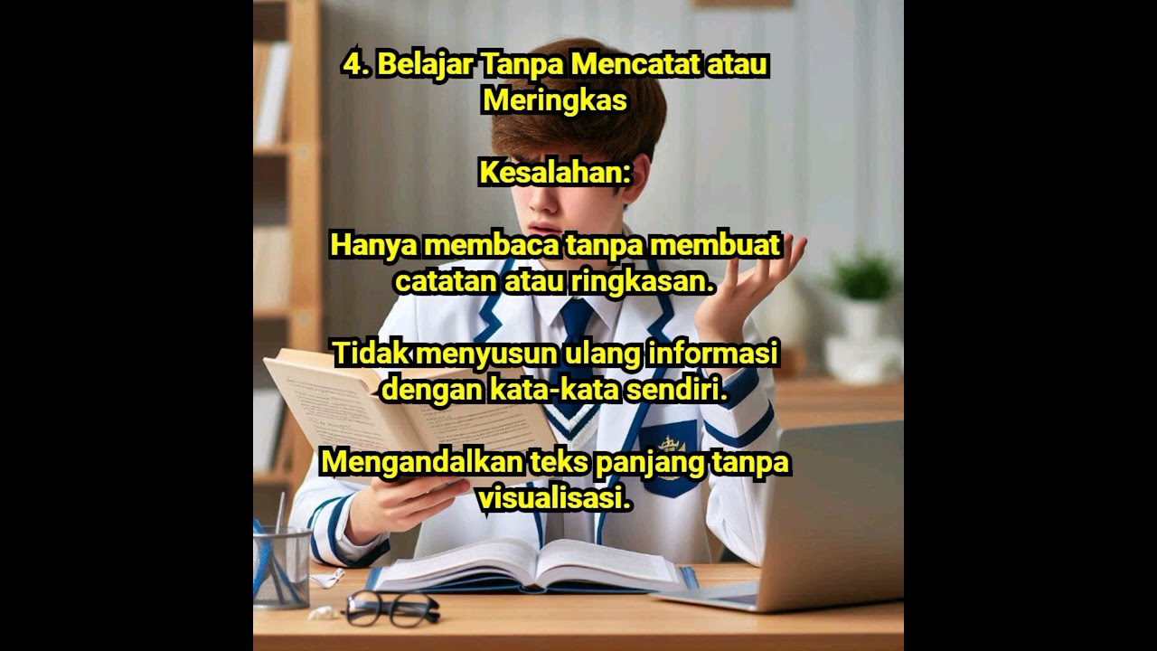 ❌ 5 Kesalahan Belajar yang Bikin Gagal Paham! (+ Solusi Cerdas)