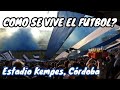 FUI a MI PRIMER Partido de FUTBOL!!!⚽ | Así se vive el FUTBOL ARGENTINO⚽ Estadio KEMPES. TALLERES ⚽