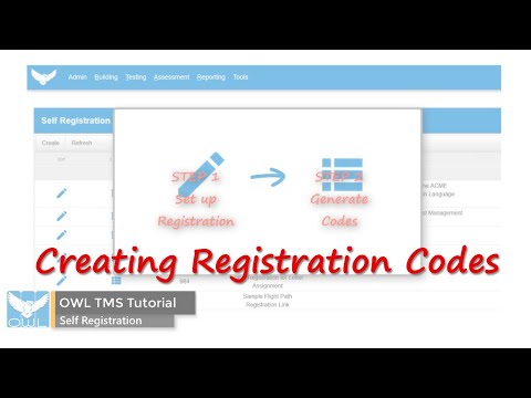 OWL Self Registration