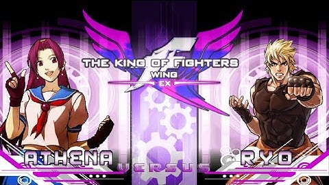 KOFWing EX V1.02 Athena infinite combo / 100% combo