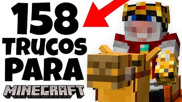158 Nuevos Trucos Para Ser El Mejor En Minecraft