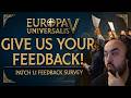 Responding to EU5s FIRST Community Survey (Survey in Pinned Comment!)