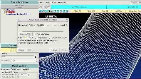 AutoGrid5™  Introducing the Row Mesh Setup Assistant - UPVIET