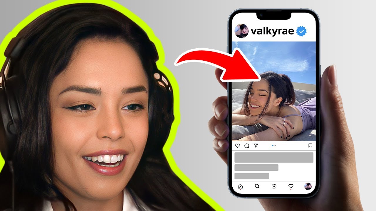 Valkyrae Writes the Perfect Instagram Caption