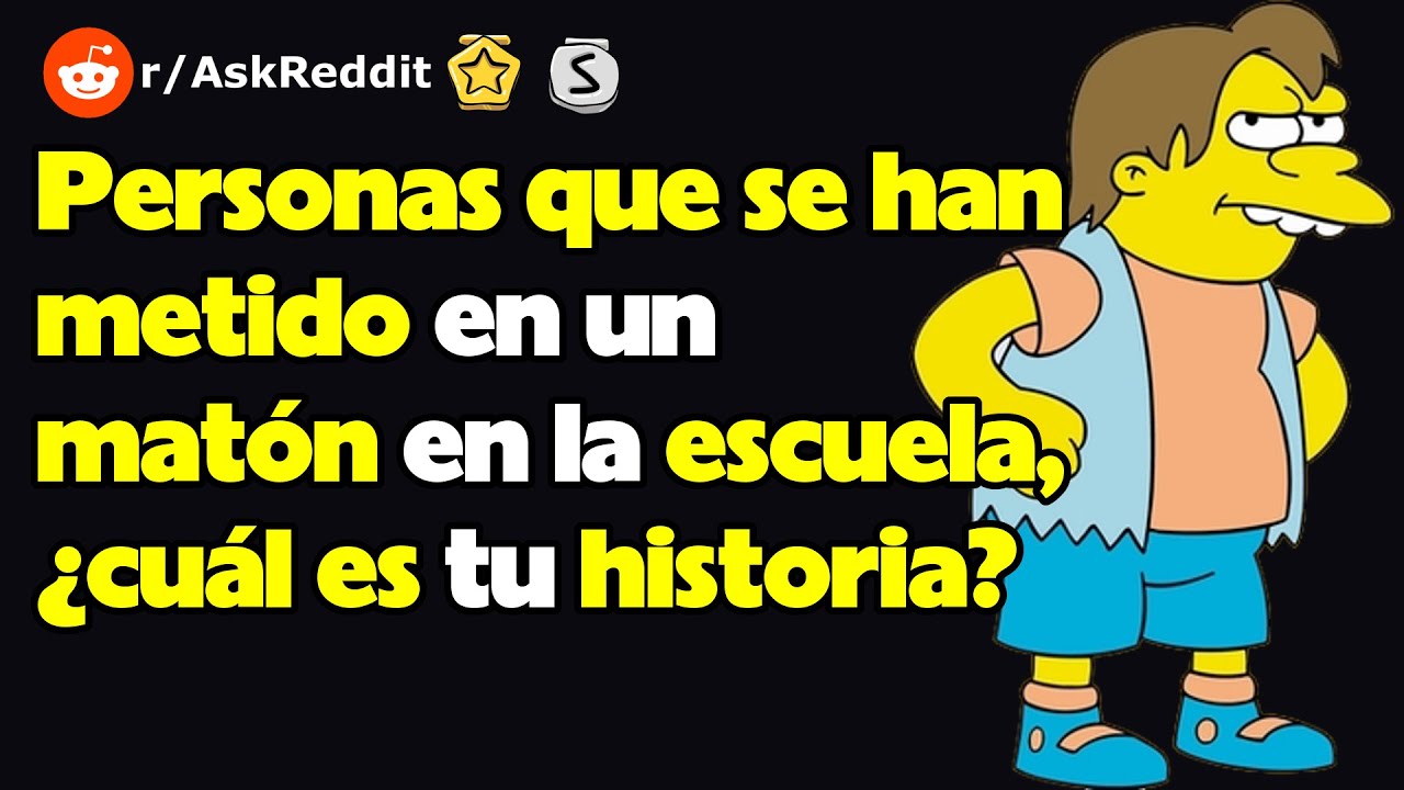 Personas que se han metido en un matón en la escuela, ¿cuál es tu ...