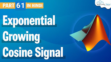 Matlab - How to Exponential Growing Cosine Signal in Matlab | Matlab Tutorial #61