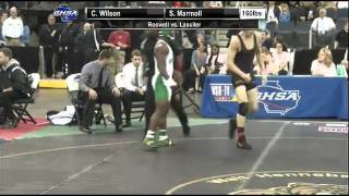 160 lbs Class 5A Match from the GHSA Individual Wrestling Championships