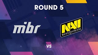 BLAST Pro Series Lisbon 2018 – Round 5: MiBR vs. Na’Vi
