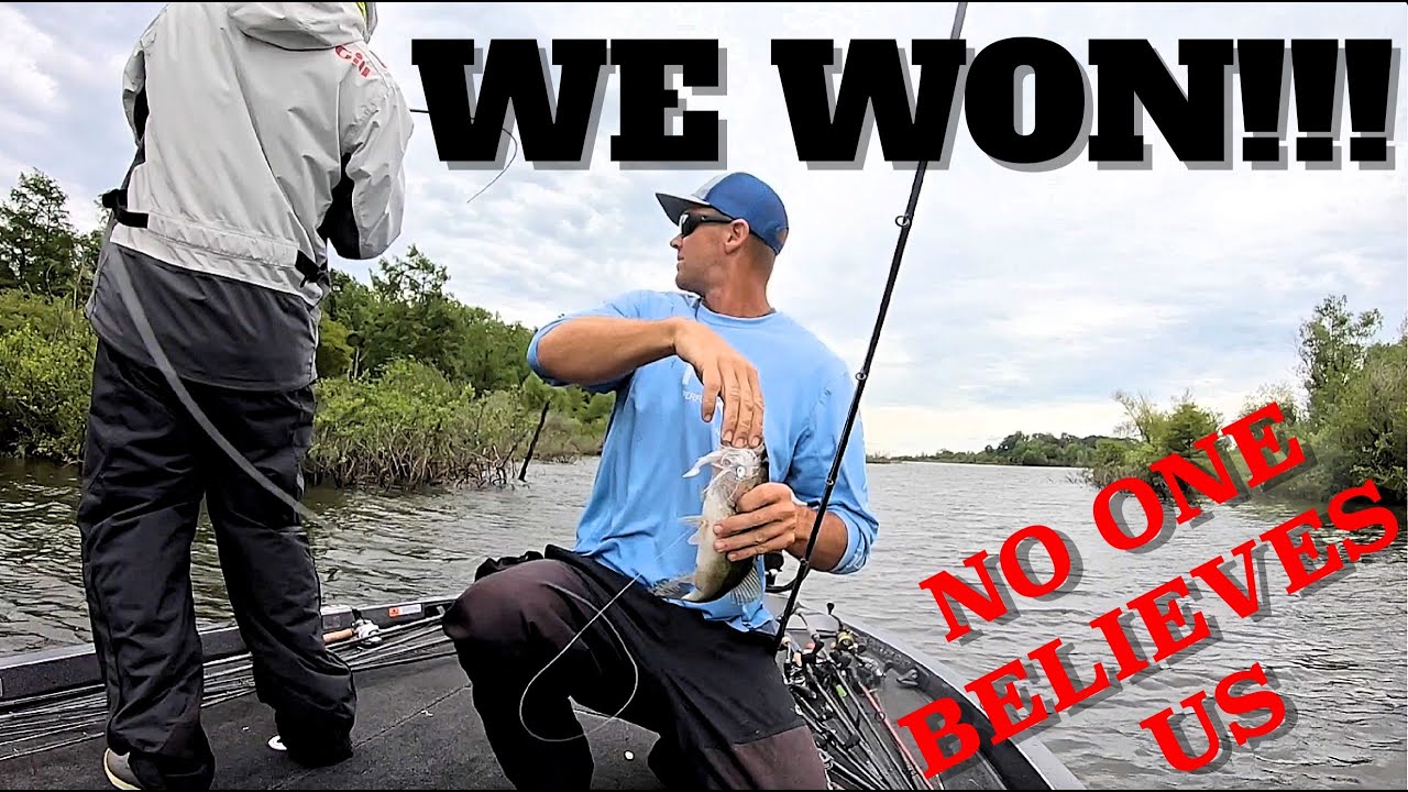 WE WON A BASS FISHING TOURNAMENT (NO ONE BELIEVES US!!!!!)