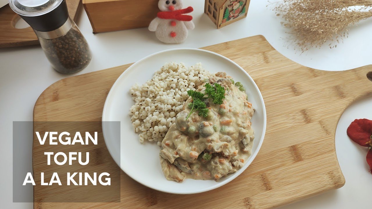 Vegan Tofu A La King Recipe Tofu "Meat" A La King YouTube