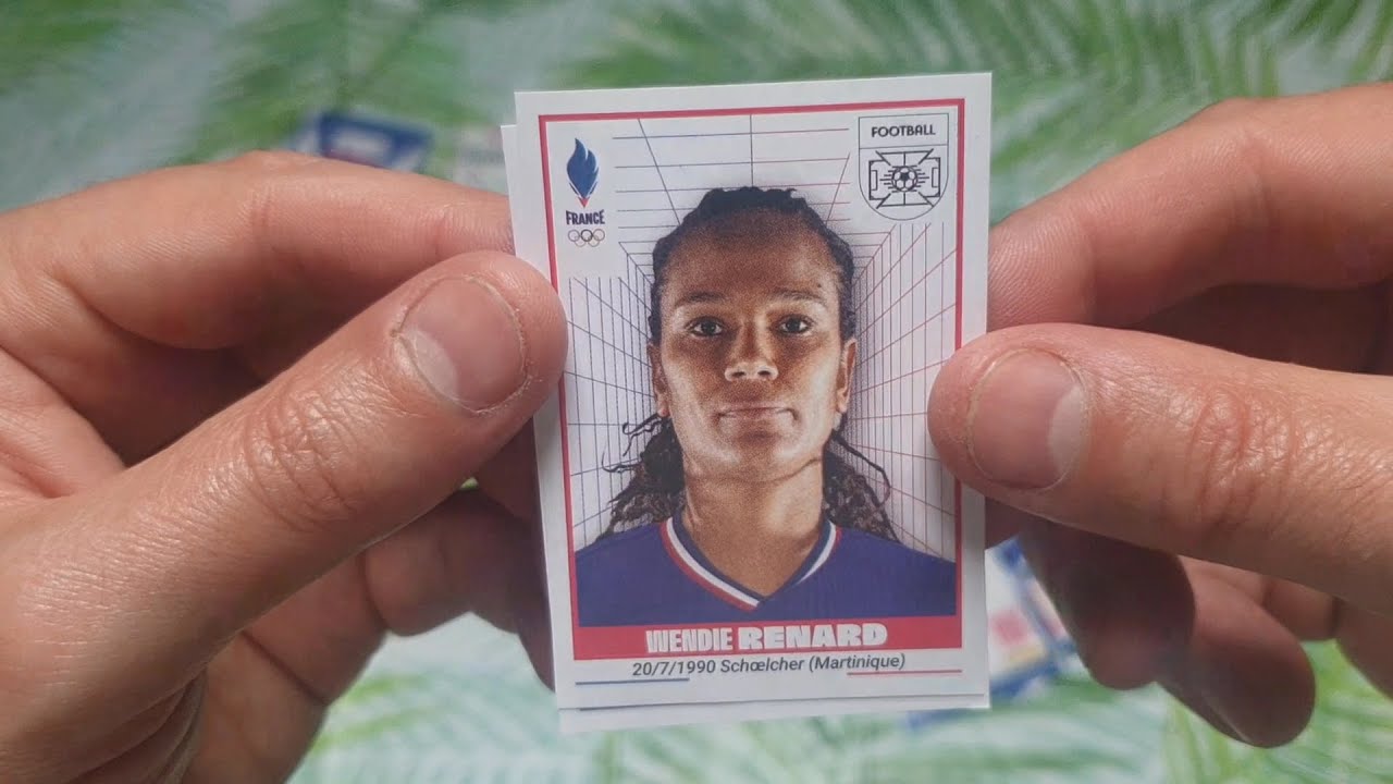 Carte à Collectionner Panini Blister 7 Pochettes Équipe De France Jeux Olympiques Et Paralympiques 2024
