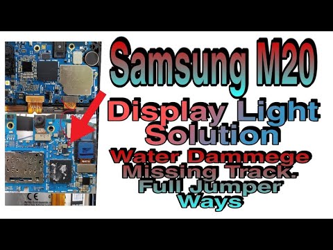 Samsung M20 Display Light Problem solution. Samsung M20 Black Screen Problem solution. No Display