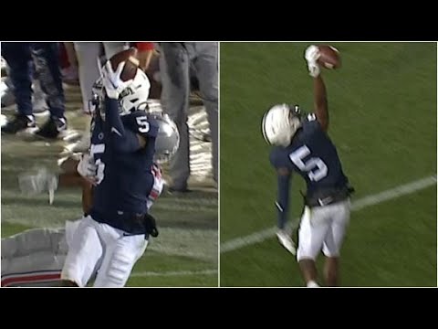 Penn State's Jahan Dotson breaks down huge catch