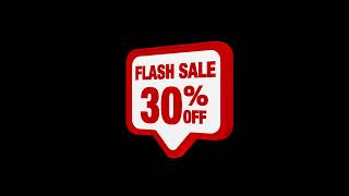 [4K] 25% 30% 35% Off Sale Overlay @VisualKing