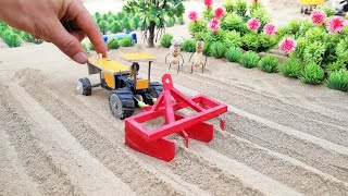 diy mini tractor agriculture bund maker machine science project || @topminikeep