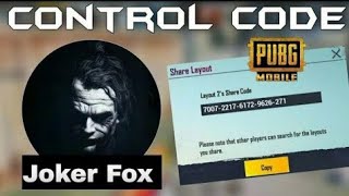 [NEW] Joker Fox Control Code || PUBG || YouTubeTIGER screenshot 5