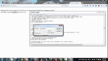 PHP change/increase the maximum upload file size