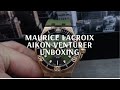 Maurice Lacroix Aikon Venturer AI6058-BRZ01-630-1 Unboxing - Optura Nordic