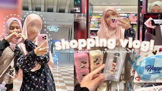 shopping day with my bestie! || Malaysia (aesthetic vlog)