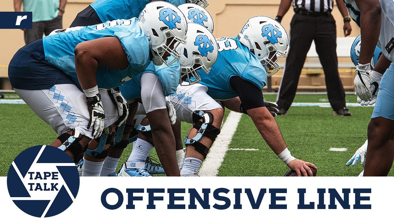 Video: Tape Talk - UNC's Offensive Line