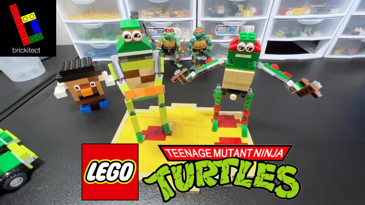 Moc Lego Teenage Mutant Ninja Turtles : Choose your favorite turtle ! -  Gangeek Style