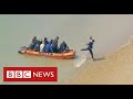 Record number of migrants cross English Channel on a single day - BBC News