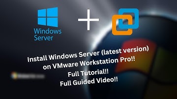 How to install Windows Server (latest version) on VMware Workstation Pro! Full Guided-Tutorial Video