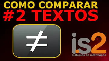 Como fazer uma comparação entre dois artigos?