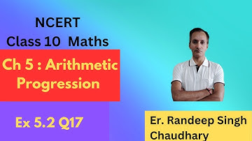 Ex 5.2 Class 10 Q17 | Arithmetic Progression| Chapter 5 |NCERT #successwala9th10th #class10maths