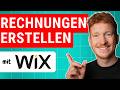 Wix Rechnungen erstellen - Schicke Angebote und Rechnungen direkt mit Wix raus 📫