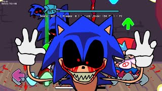 Friday Night Funkin - vs OG SONIC.EXE?! (real) (joke mod) - I am god (composed by Deltom) (FC)